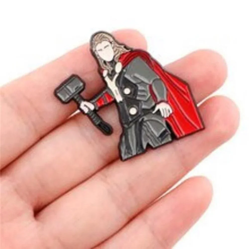 New Thor Marvel Comics Enamel Pin Brooch Lightweight‎ Symbol Chris Hemsworth